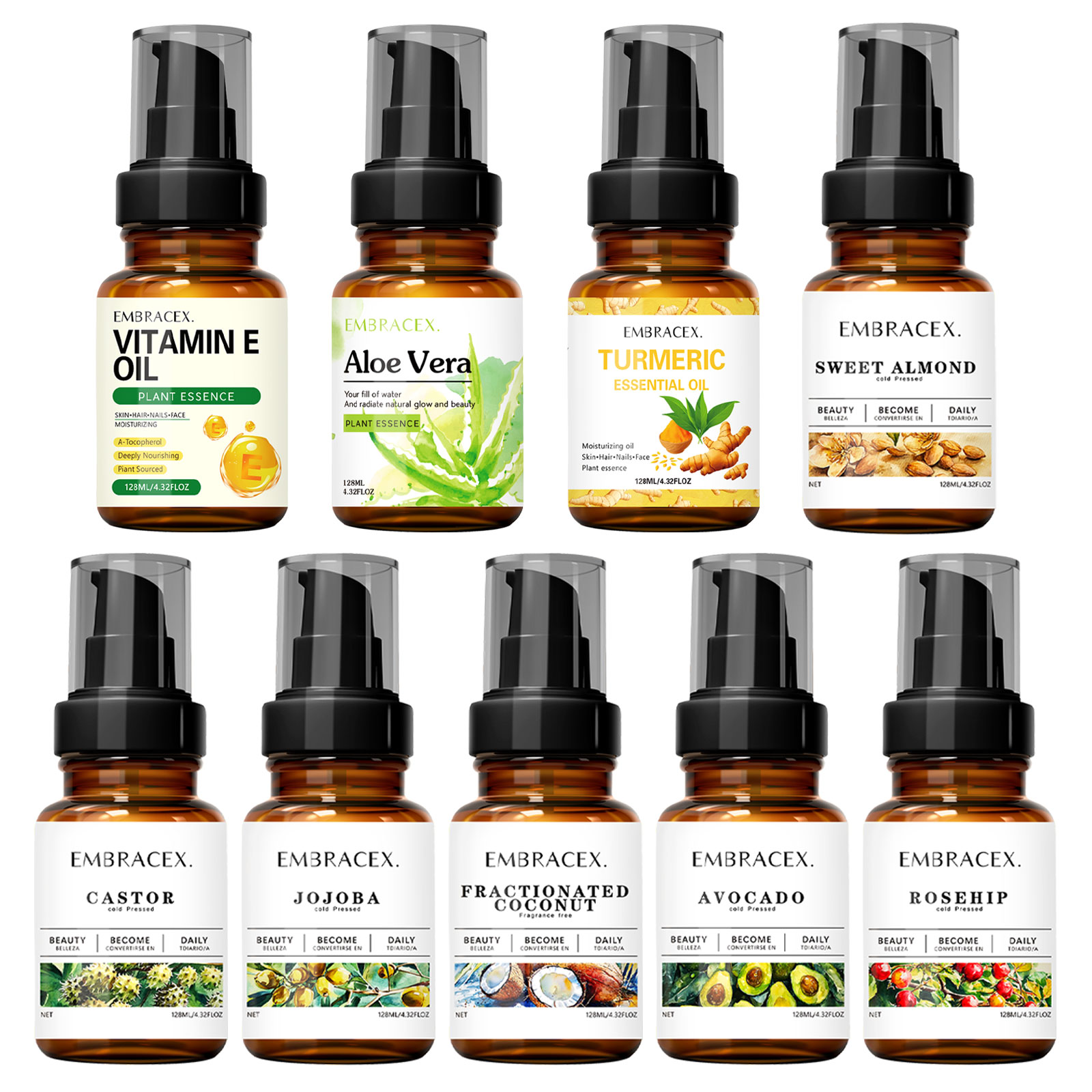 Turmeric - EMBRACEX 128ml/4.32fl.oz 오리지널 수입 향수 베이스