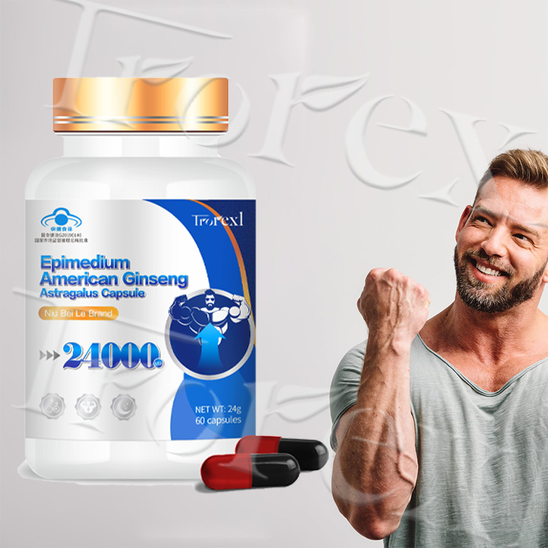 Ginger Tea - Epimedium Ginseng Capsules 남성 파워 확대