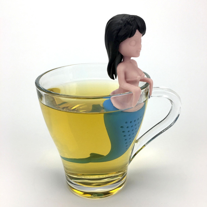 인어 차 잎 주입기 느슨한 여과기 허브 향신료 필터 실 - Herbal Tea 리뷰 및 가격