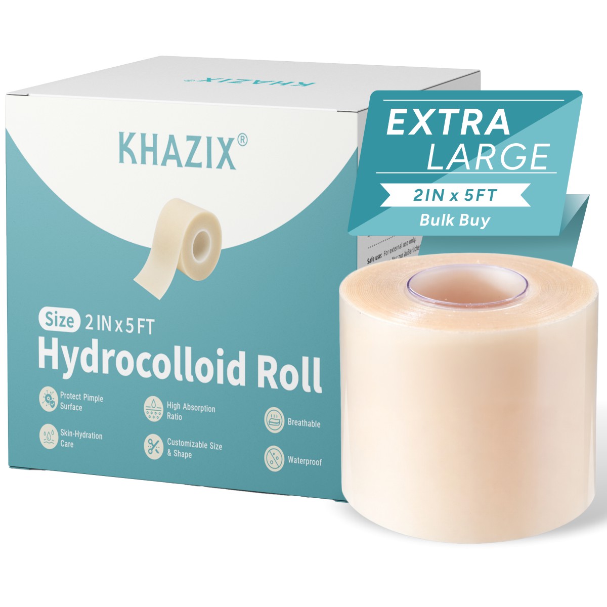 카즈익스 하이드로콜로이드 붕대 롤 2인치 x 5피트 맞 - Lavender Oil 리뷰 및 가격