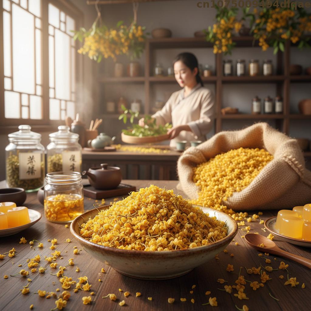 향기로운 천연 건조된 달콤한 오스만투스 꽃봉오리 프리미 - Chamomile Tea 리뷰 및 가격